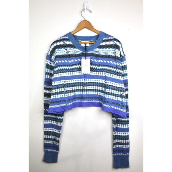 Urban Outfitters BDG Nico Distressed Cropped Jumper - Picture 6 of 13